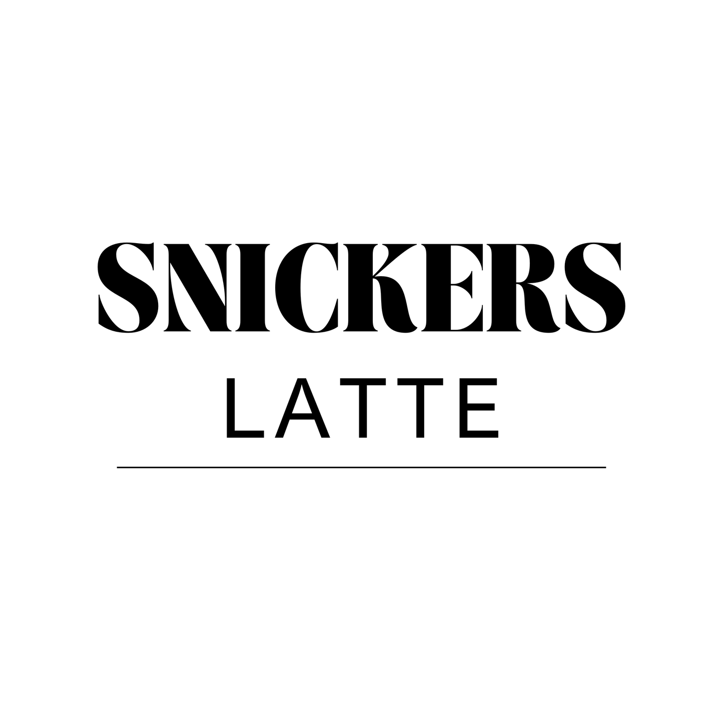 Snickers Latte
