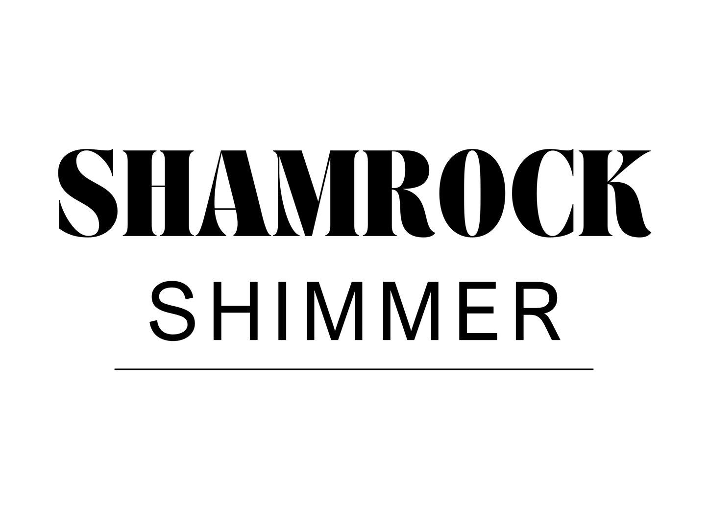 Shamrock Shimmer Dirty Soda