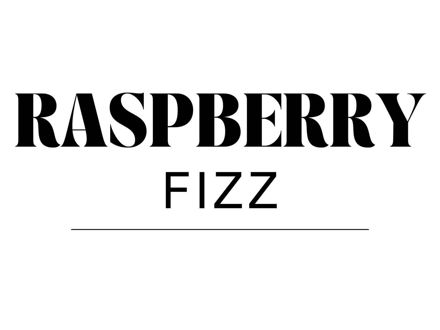 Raspberry Fizz