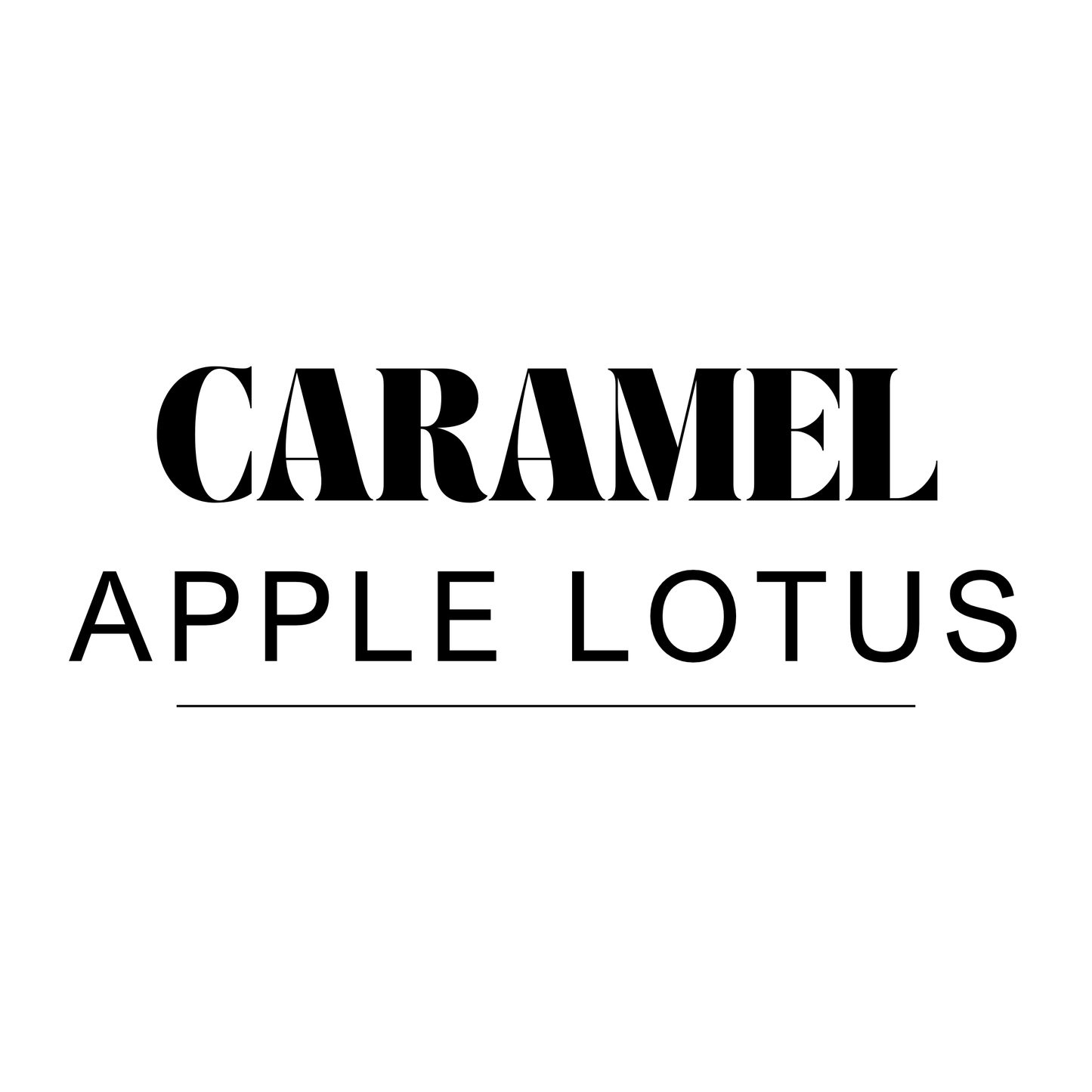 Caramel Apple Lotus
