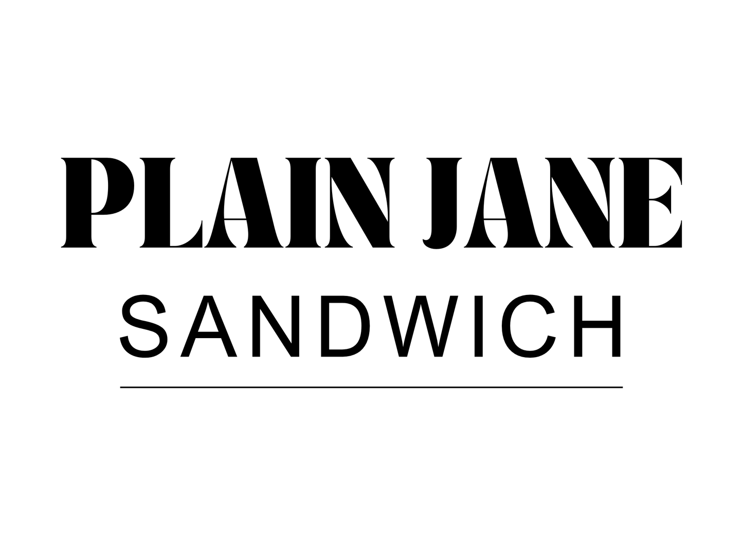Plain Jane Breakfast Sandwich