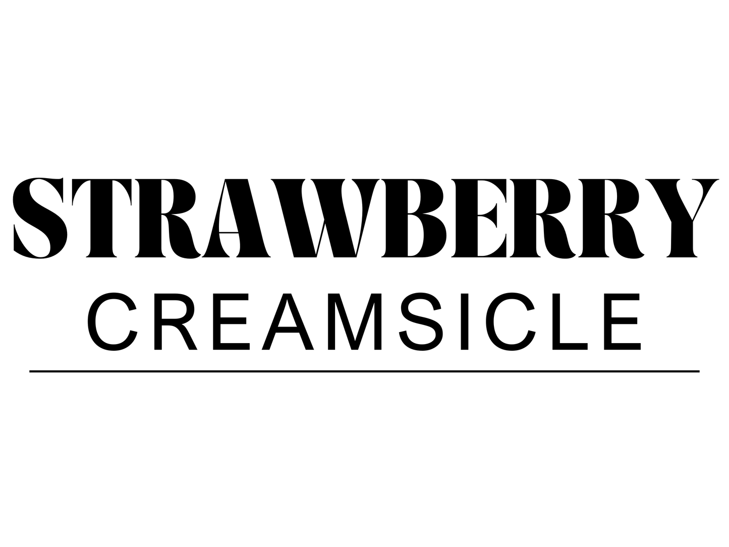 Strawberry Creamsicle