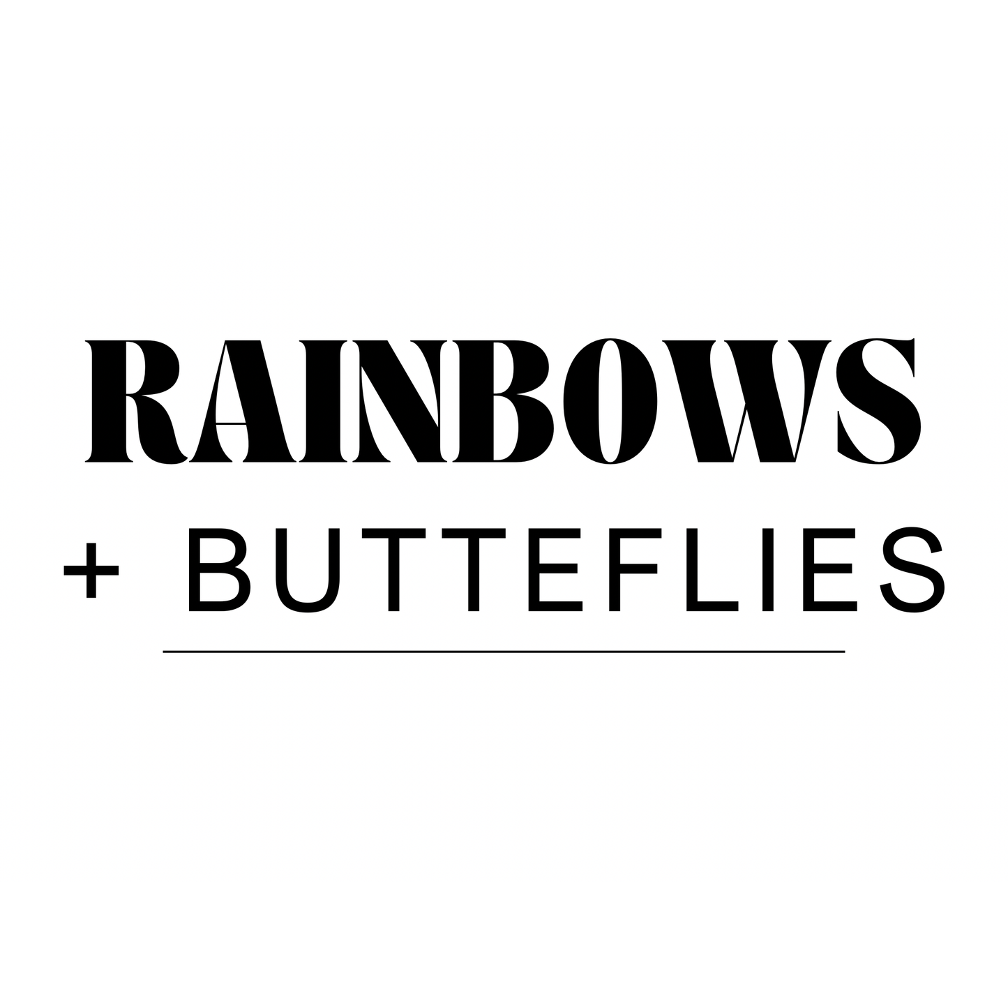 Rainbows + Butterflies Lotus