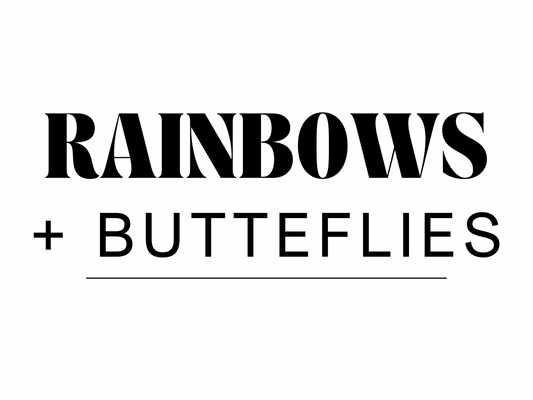 Rainbows + Butterflies Lotus