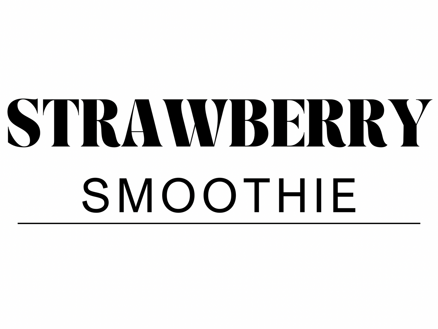 Smoothies