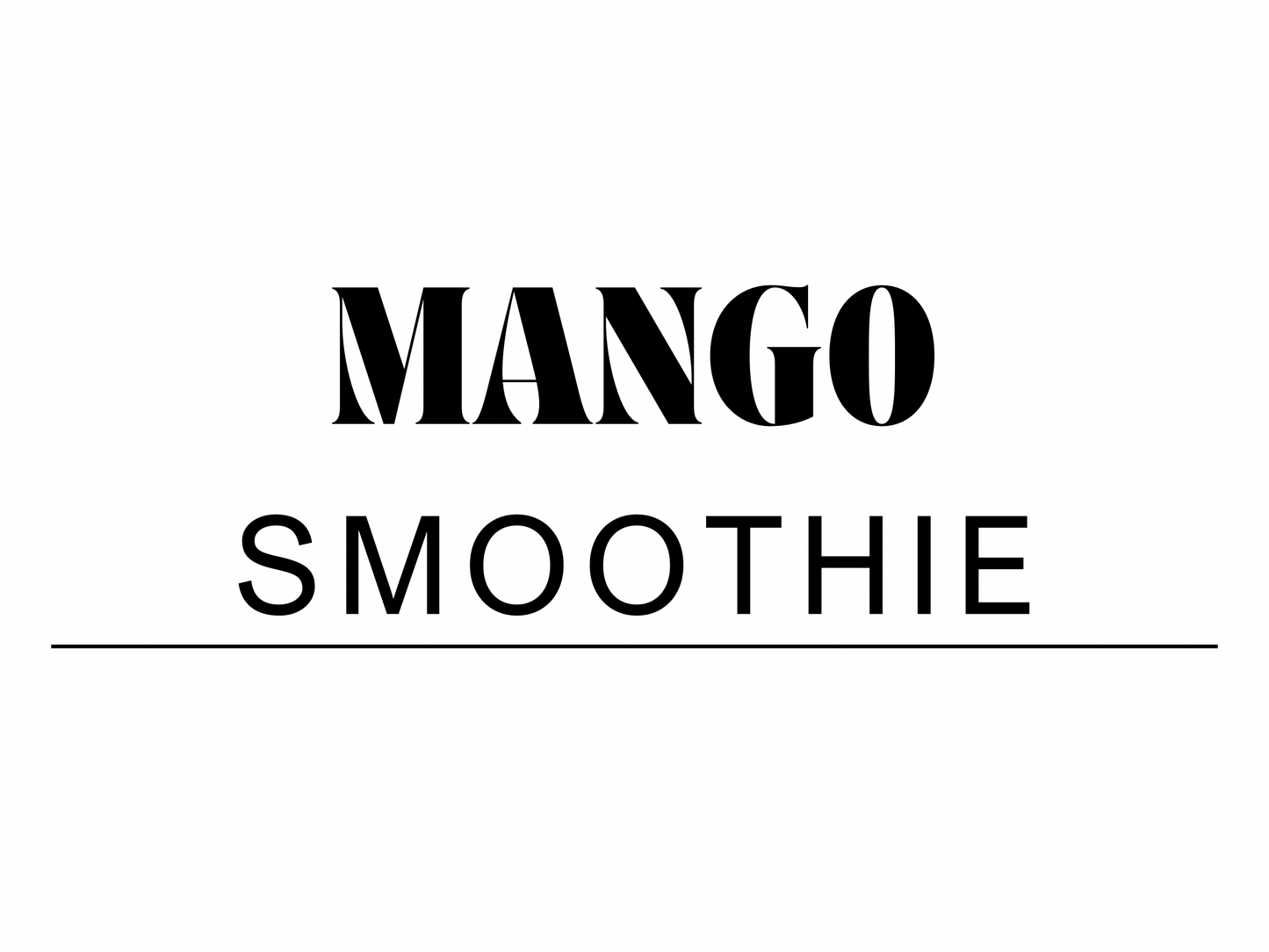 Smoothies