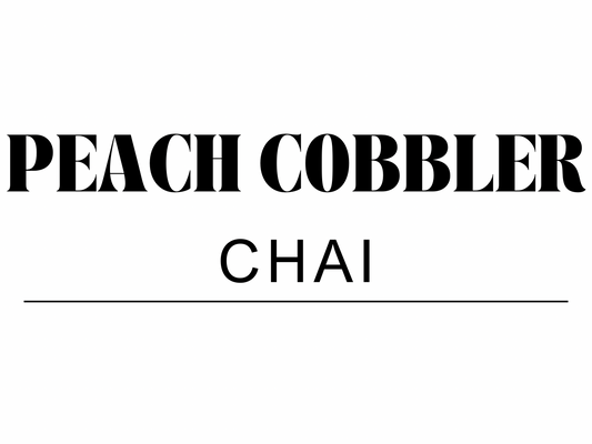 Peach Cobbler Chai