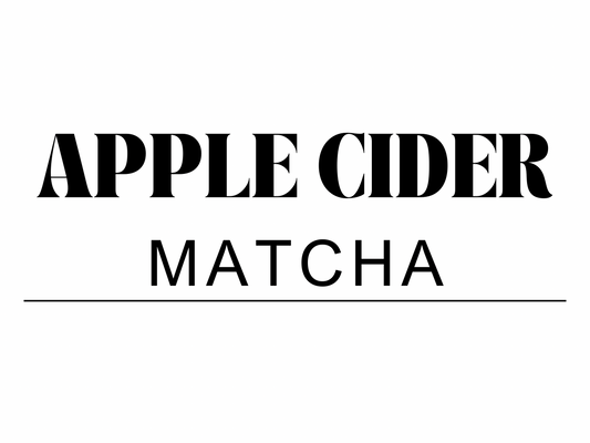 Apple Cider Matcha